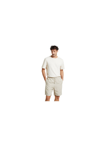 Dedicated Shorts Vejle Linen Ecru Мъже - Шорти Dedicated - Offwhite - 21897-S - Size: S