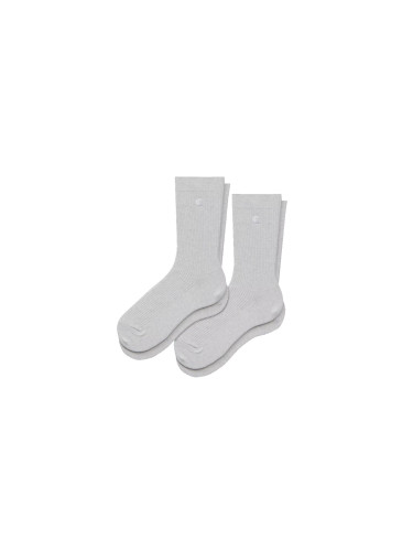 Carhartt WIP Madison Pack Socks Unisex - Чорапи Carhartt WIP - Сив - I034572_2W7_XX-One-size - Size: One size
