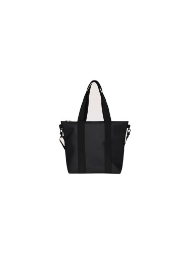 Rains Tote Bag Mini Black Unisex - Раници и чанти Rains - Черен - 14160-01-One-size - Size: One size