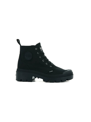Palladium Pallabase Twill Black/Black Жени - Обувки Palladium - Черен - 96907-008-M-3.5 - Size: 3.5