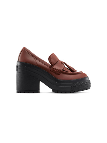 Converse Chuck 70 De Luxe Heel Loafer Brown Unisex - Спортни обувки Converse - Кафяв - A14715C-4 - Size: 4