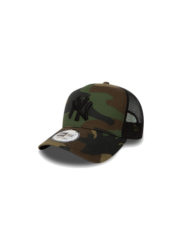 New Era Yankees Clean Camo A-Frame Trucker Cap Unisex - Шапки New Era - Многоцветен - 11579473-One-size - Size: One size