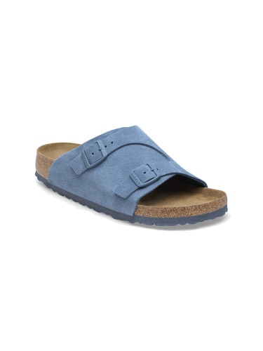 Birkenstock Zürich Suede Leather Narrow Fit Жени - Сандали Birkenstock - Син - 1026827-8 - Size: 8