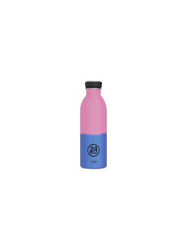 24 Bottles Urban Bottle REactive Pink/Blue 500ml Unisex - Бутилки 24Bottles - Розов - UB_050_1853-One-size - Size: One size