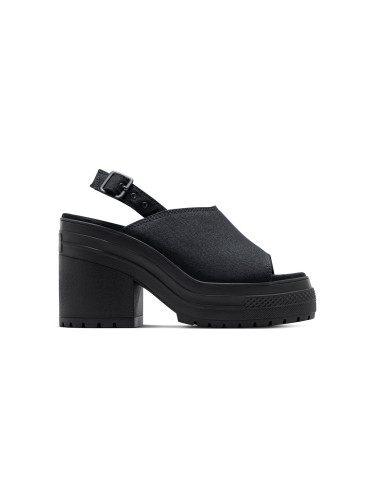 Converse Chuck 70 De Luxe Heel Mule Black Жени - Сандали Converse - Черен - A12567C-3.5 - Size: 3.5