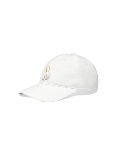 Dedicated Soft Cap Slussen Vacation Off-White Unisex - Шапки Dedicated - Бял - 21709-One-size - Size: One size