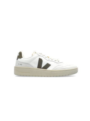 Veja V-90 B-Mesh White_Kaki Жени - Спортни обувки Veja - Бял - VD1720484A-5 - Size: 5