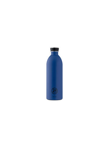 24 Bottles Urban Bottle Stone Gold Blue 1000ml Unisex - Бутилки 24Bottles - Син - UB_050_669-One-size - Size: One size