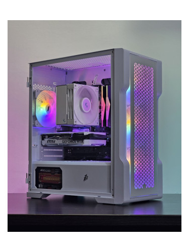 Ryzen 5-7500F/ RTX 5060 8GB/ SSD 1TB/ RAM 32GB/ Геймърски компютър Dar