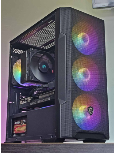 RTX 5070 / Ryzen 5 7500 / 32GB DDR5 / 1TB NVMe - Геймърски компютър Da