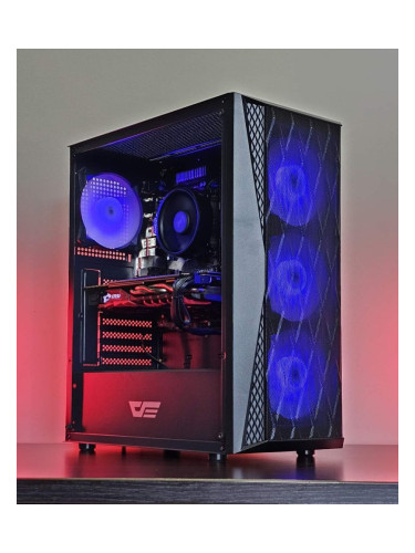 RTX 5050 / Ryzen 5 5500 / 16GB DDR4 / 512GB NVMe - Геймърски компютър 