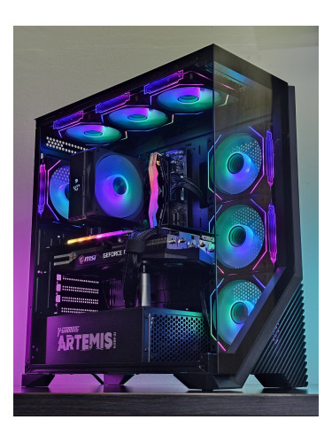 RTX 5070 / Ryzen 7 7700 / 32GB DDR5 / 1TB NVMe - Геймърски компютър Da