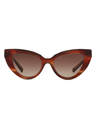 Dolce & Gabbana 0DG 4497 322113 52 - cat eye слънчеви очила, дамски, кафяви