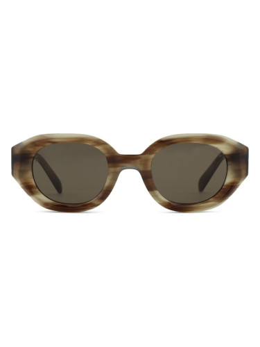 Emporio Armani EA 4230U 614973 48 - кръгла слънчеви очила, мъжки, кафяви