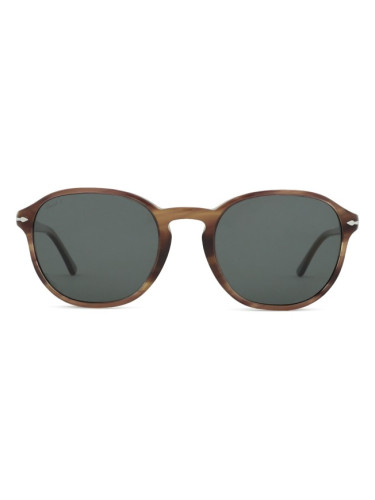 Persol PO3343S 120848 53 - квадратна слънчеви очила, unisex, кафяви
