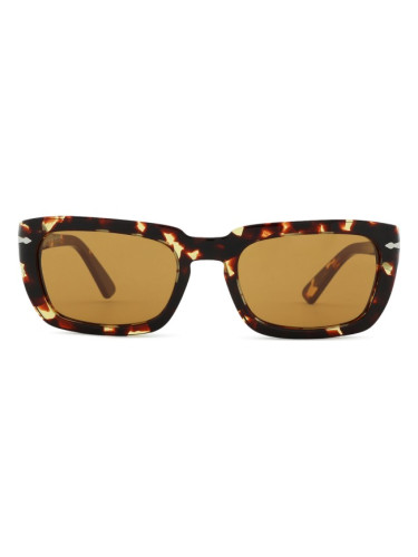 Persol PO3367S 985/53 54 - правоъгълна слънчеви очила, unisex, кафяви