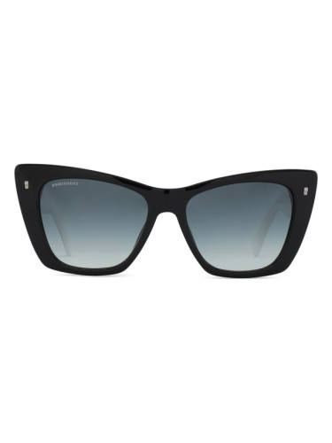 DSQUARED2 Icon 0006/S 80S 9O 53 - cat eye слънчеви очила, дамски, черни