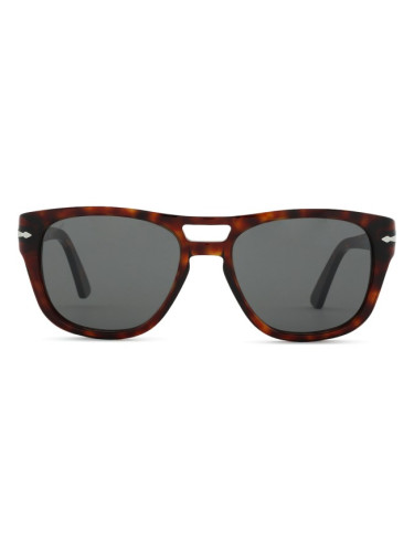 Persol PO3366S 24/B1 55 - квадратна слънчеви очила, unisex, кафяви