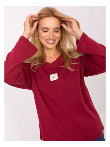 Blouse-RV-BZ-A852.51-burgundy