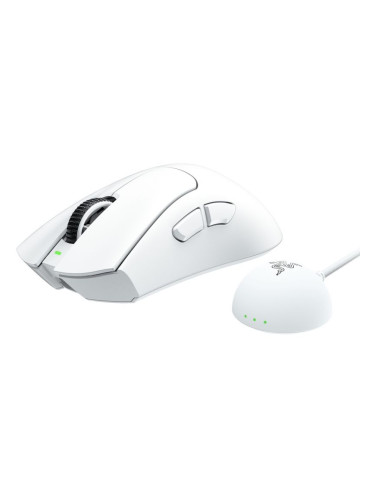  Гейминг мишка Razer - DeathAdder V4 Pro, оптична, безжична, бяла