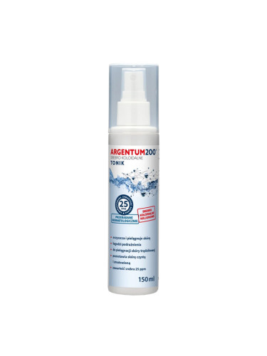 Колоидно сребро Argentum 200 - 25ppm, 150 ml спрей