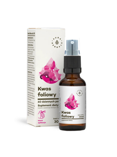 Фолиева киселина, орален спрей 30 ml | Aura Herbals