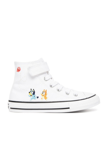 Converse Кецове Converse x Bluey Chuck Taylor All Star Easy On A16715C Бял