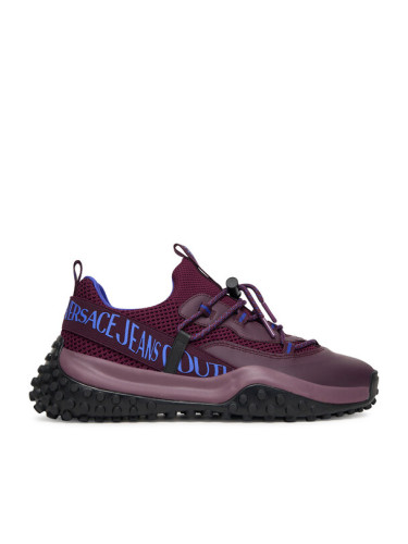 Versace Jeans Couture Сникърси 79YA3SN2 ZSD01 Бордо