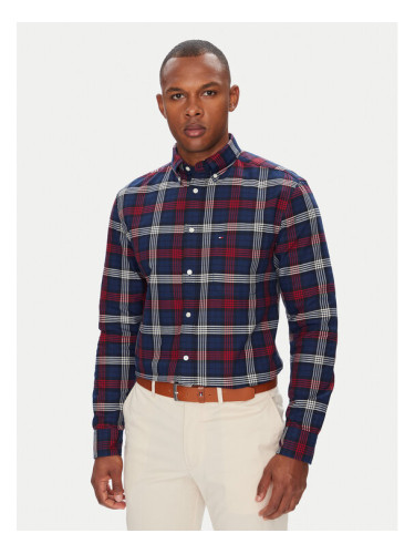 Tommy Hilfiger Риза Herit Oxford MW0MW39681 Тъмносин Regular Fit
