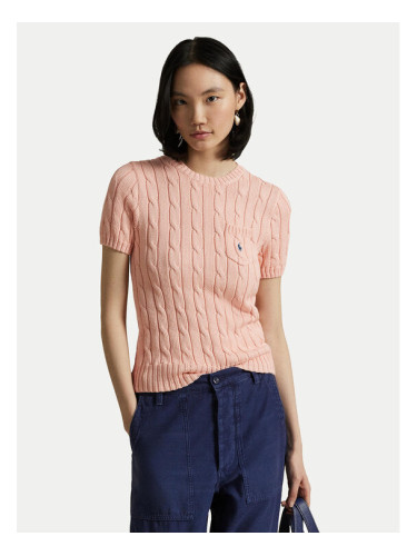 Polo Ralph Lauren Пуловер 211895379017 Оранжев Slim Fit