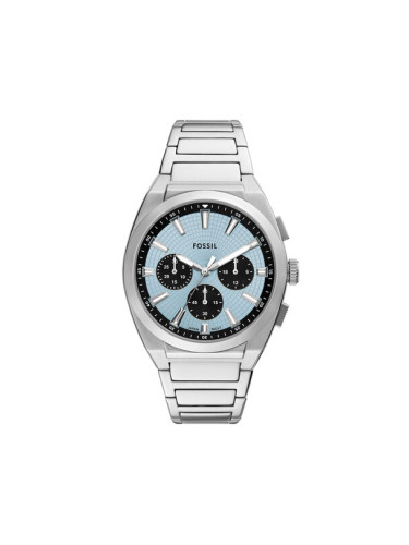 Fossil Часовник Everett  Chronograph FS6105 Сребрист