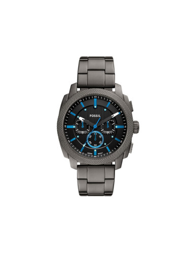 Fossil Часовник Machine Chronograph FS6098 Сив