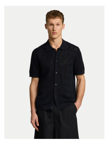 Selected Homme Риза 16097564 Черен Regular Fit