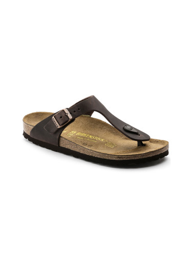 Birkenstock Gizeh NU Oiled Habana Regular Fit Жени - Сандали Birkenstock - Кафяв - 743831-3.5 - Size: 3.5