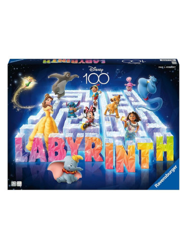  Настолна игра Disney Labyrinth 100th Anniversary - детска
