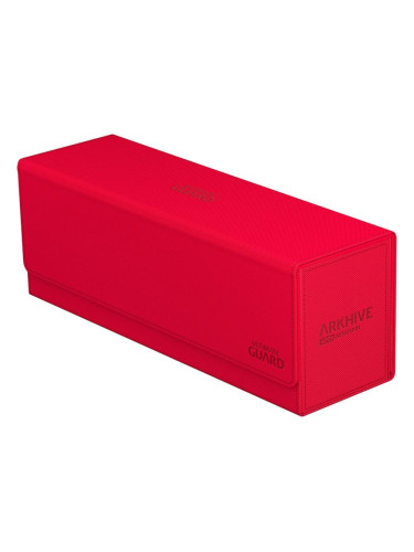  Кутия за карти Ultimate Guard Arkhive XenoSkin, Червена (400+)