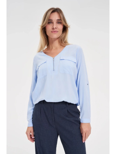 Marisse WOMEN'S SHIRT Z-KO-4814 L.BLUE