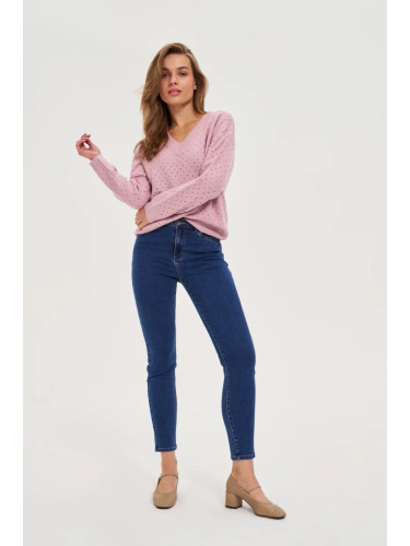 Marisse WOMEN'S JEANS Z-JE-4810 NAVY