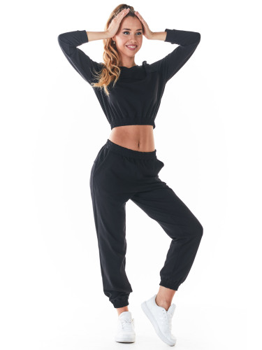 Infinite You Woman's Hoodie M235 Black