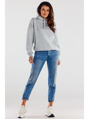 Infinite You Woman's Hoodie M223 Grey