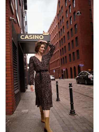 Marisse WOMEN'S DRESS Z-SU-4805 COFFEE