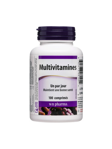 Мултивитамини 100 таблетки | Webber Naturals