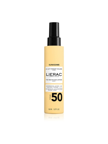 Lierac Sunissime The Melt-in Sun Lotion SPF 50 спрей за тяло за тен SPF 50 150 мл.