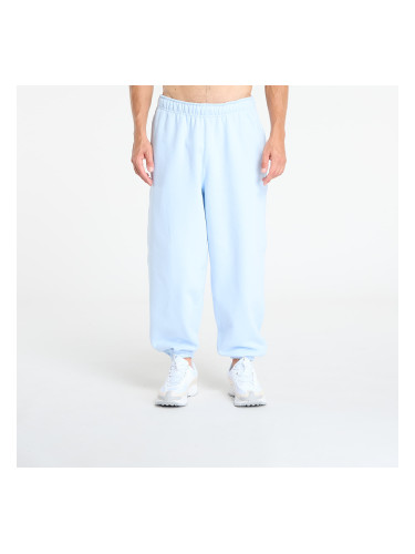 Потници Nike Solo Swoosh Men's Cuffed Fleece Pants Celestine Blue/ Celestine Blue/ White S