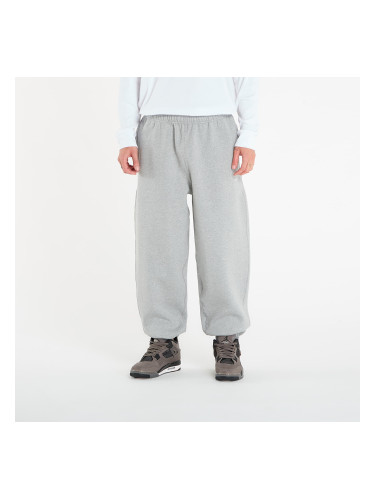 Потници Nike Solo Swoosh Men's Cuffed Fleece Pants Dk Grey Heather/ Lt Smoke Grey/ White XS