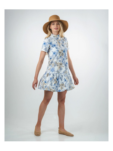 Рокля DALIA PRINT BLUE