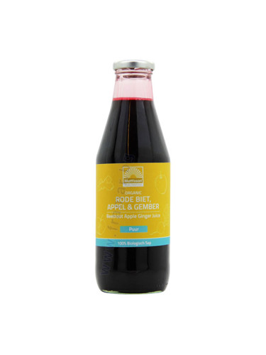 МАТИСЪН БИО СОК ОТ ЦВЕКЛО, ЯБЪЛКА И ДЖИНДЖИФИЛ 750 мл