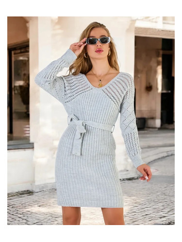 Resti Women's sweater dress with binding