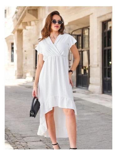 Resti Women's midi dress with an asymmetrical hem