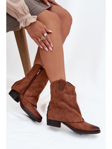 Boto Топли Ботуши Ковбойки На Ток Camel Sylvette